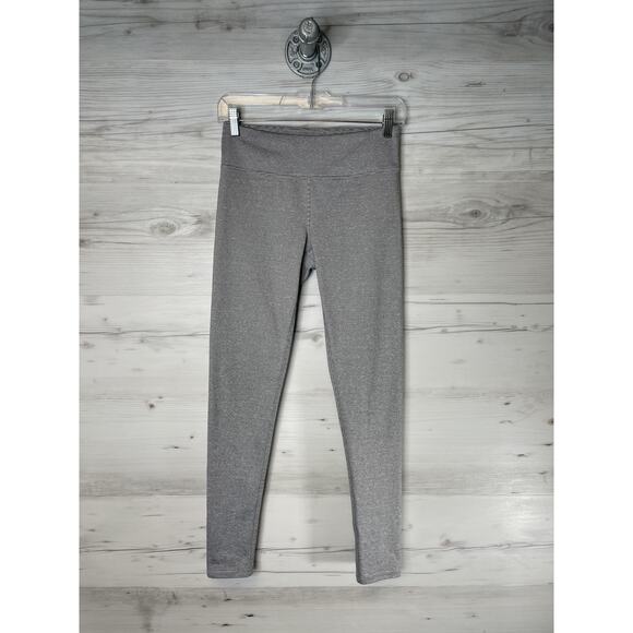 Kyodan Leggings Womens XS Gray Heather Yoga Gym Activewear Stretch Ankle Pants - Picture 1 of 6